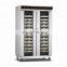 Two Door 32 Trays Stainless Steel Bakery Bread Proofer Price