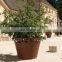 Ellipse Planter Corten Flower Pot Corten Steel Planter