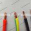100% copper PVC insulation 1.5mm stranded wire cable