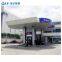 Prefabricated Space Frame Steel Structure Service Station Canopy Gas Petrol Station Construction Canopy