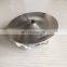RHC6 forward NH165203 53.70/70.00mm  6+6 blades  turbo milling/aluminum 2618/billet compressor wheel for VD24