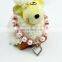 Cute pet pearl necklace cat jewelry love pendant