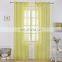 Hot selling cheapest grommets solid voile curtain sheer ready made window curtain 54"x63"