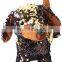 Reversible Sequin Stuffed Plush Weighted Toy For Kids With Autism