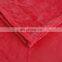 TEX-CEL OEM polyester red flannel worm touch fleece blanket