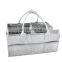Hot Selling Caddy Organizer Portable Felt Diaper Bag