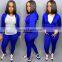 Wholesale Sexy women 2 two pieces outfits bodycon set