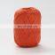 Flat Ribbon Yarn Cotton Thread Mercerized Cotton Handmade Yarn Tape Yarn