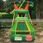 Inflatable Tropical Luau Carnival Games Kids Play Station Basketball Tee-ball Shooting Tossing Game Set