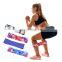 Gym Equipment Printed Set Sports Rubber Loop Resistance Hip Circle Band