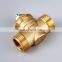 Brass Valvola Fan Coil 2 Vie Sede Conica