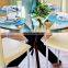 36" Inch Round Glass Table Top, 3/8" Thick, Ogee Edge, Tempered Glass