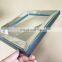 Rectangle Bordered Antique Wall Mounted Silver Mirror Decorative Mirror