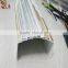 durable and anti-aging golden and silvery golden furniture chrom trim strips