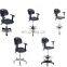 Office furniture PU Leather Height Adjustable Stainless Steel Swivel LaboratoryStool