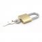 Sample available cheap safety customized logo small padlock 25mm heavy duty brass padlock