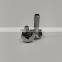 High quality large flat head cross recessed countersunk nickel plated standard size 6*25 screw