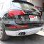 Steel Pipes for Audi Q5 powerful exhaust catback with quad double tip