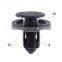 Plastic Rivet Fastener Fender Car Bumper Push Clip