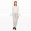 Casual Style Lady Wool Knitted Crochet Pants