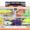 Fishing Tackle Box and Lure Kit Hard Soft Bait Set 122 Piece Saltwater & Freshwater Fishing Combo Fishing Products