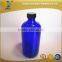Blue Boston Glass Bottle With Trigger Sprayer 16oz