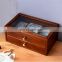 Factory direct double layer jewelry box storage wooden jewelry display with drawer