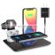 QI Multi Function 3in1 Universal Phone Stand Fast Mobile 4 In 1 Wireless Charger