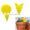 Strong Flies Sticky Traps Bugs Sticky Catching Aphid Insects Pest Killer Outdoor Fly Board Bait Flies Double Traps Sticker