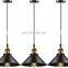 industrial lamp shade lampara colgante negra nordic moderner luminaria pendente vintage pendant kitchen light lamp lighting