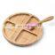 Hot Selling Eco Friendly Animal Shape Suction Baby Bamboo Plate
