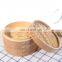 Carbonized commercial food dumpling mini bamboo steamer