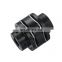DLTB 45# steel high rigidity double diaphragm double step keyway coupling