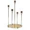 Vintage Gold Silver Candle Holder Stand Candelabra Centerpiece for Wedding Dinner Party Tabletop Decoration At Low Price