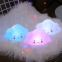 vinyl night light  Battery Operated mini cloud shape lovely baby gift