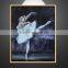 abstract ballet girl for living room modern home decor canvas framed oil painting