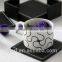Customization embossed Leather cup mat