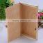 customized logo Wooden Venneer Gift Packaging Box small wooden box