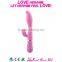 New best selling sexy pink bullet vibrator vibraters with Dual Stimulator heated sex toy for women