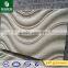 beige marble wall stone, CNC carving tiles, wave grain natural stone