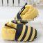 Hot sale cute little bee baby prewalker shoes toddlers infant baby non-slip soft sole cotton shoes