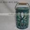 "pinsun"new design ceramic lantern with solor light