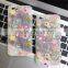 TPU Scrub Korea Fresh Wind Flowers Case for iPhone