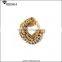 Multilayer Chains Chunky 18K Gold Bracelets For Men