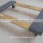 wood tool cart furniture dolly with 4 wheels