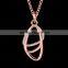 Vogue Necklace for Woman Gold Plated Necklace Yellow Gold/rose Gold/white Gold Plated Quality Choice