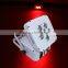 high power 6pcs 6in1 RGBWA+UV LED par lighting for DJ