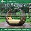 Outdoor Round Lounge Furniture Rattan Weaving Daybed