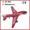 6P phthalate free PVC inflatable airplanes for promotion of air flight company