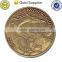High quality free sample cheap custom metal souvenir gold plated coin                        
                                                Quality Choice